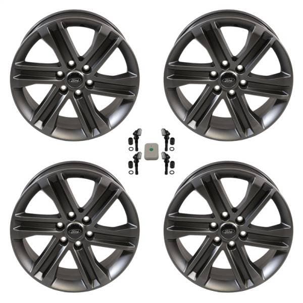 Ford Racing 2024+ Ford F-150 20in x 8.5in Dark Alloy Wheel Kit