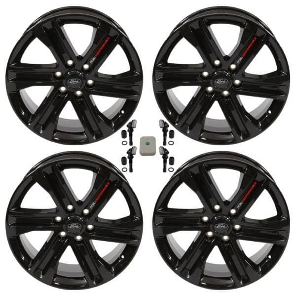 Ford Racing 2024 F-150 20x8.5in Gloss Black Wheel Kit