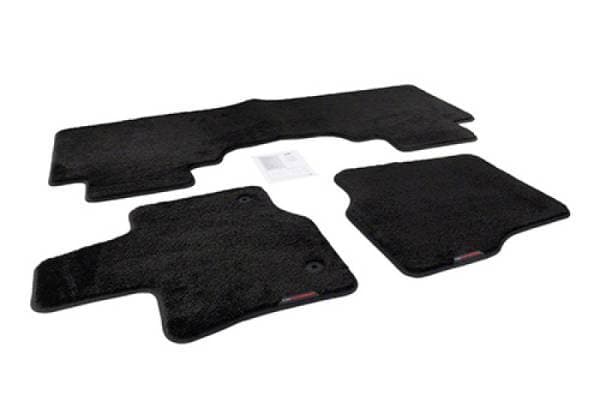 Ford Racing 15-25 F-150 Super Cab/SuperCrew Black 60oz Floor Mats