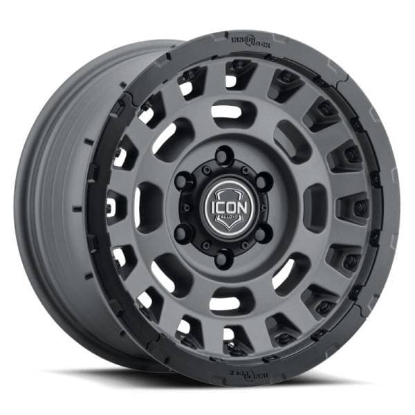 Icon Hammer Pro 17x8.5 / 6x135 / 25MM / 5in BS - Charcoal