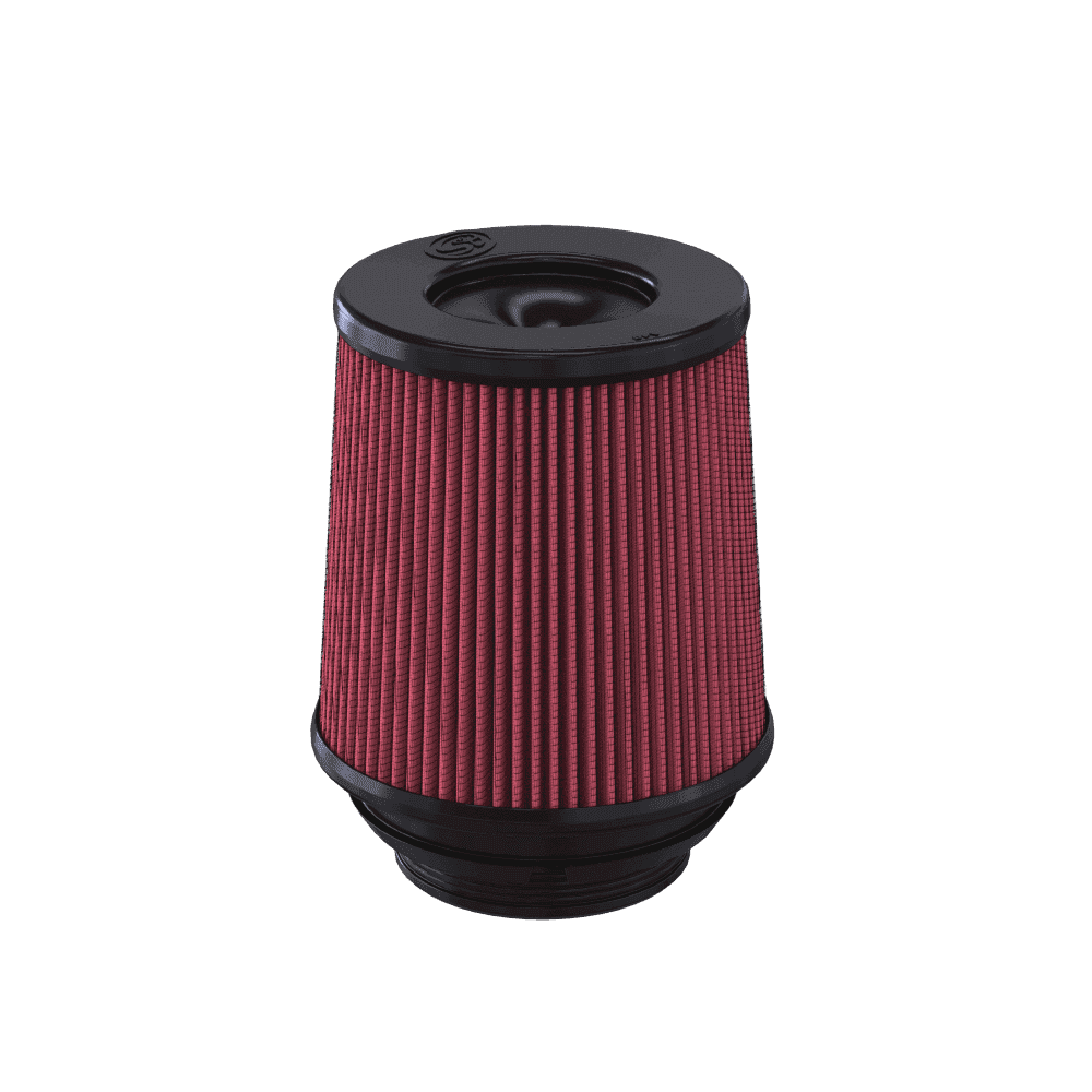S&B Air Filter For Intake Kits 75-5141 / 75-5141D Oiled Cotton Cleanable Red