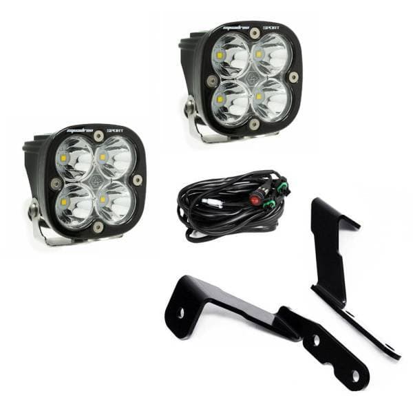 Baja Designs 2007-2013 GM Silverado/Sierra Squadron Sport Lights A-Pillar Kit