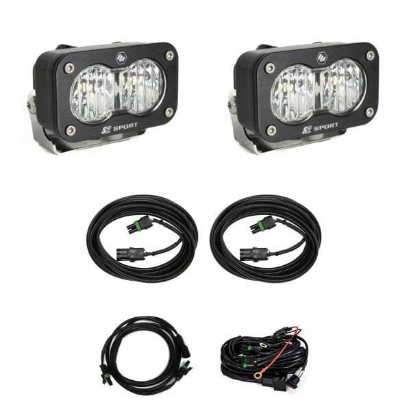 Baja Designs 23-24 Ford F250/F350 Super Duty S2 Sport Dual Reverse Light Kit w/ Toggle