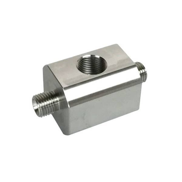 Fleece Performance Dodge 6.7L Cummins Dual Pump Junction Block w/ Rail Sensor Port (3.5mm ID)