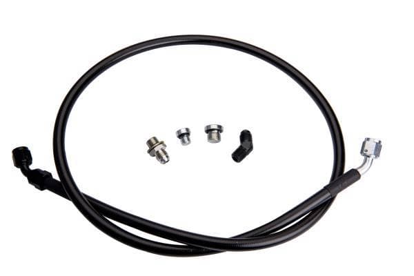 Fleece Performance Duramax Remote Turbo Oil Feed Line Kit for 01-16 Duramax/w 1/4 NPT Oil Inlet