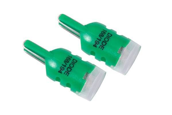Diode Dynamics 194 LED Bulb HPHP3 LED - Green (Pair)