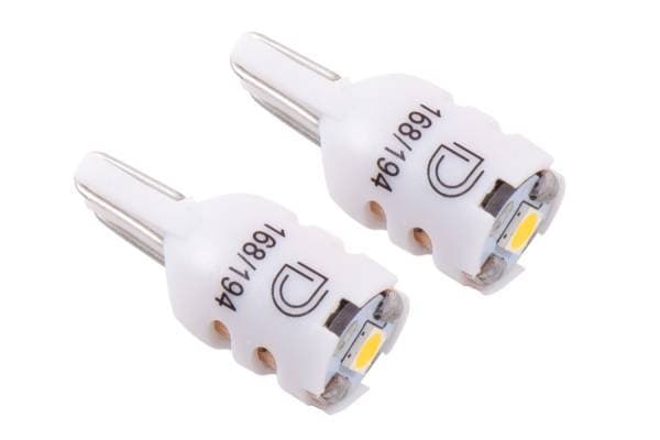 Diode Dynamics 194 LED Bulb HP5 LED Warm - White Short (Pair)
