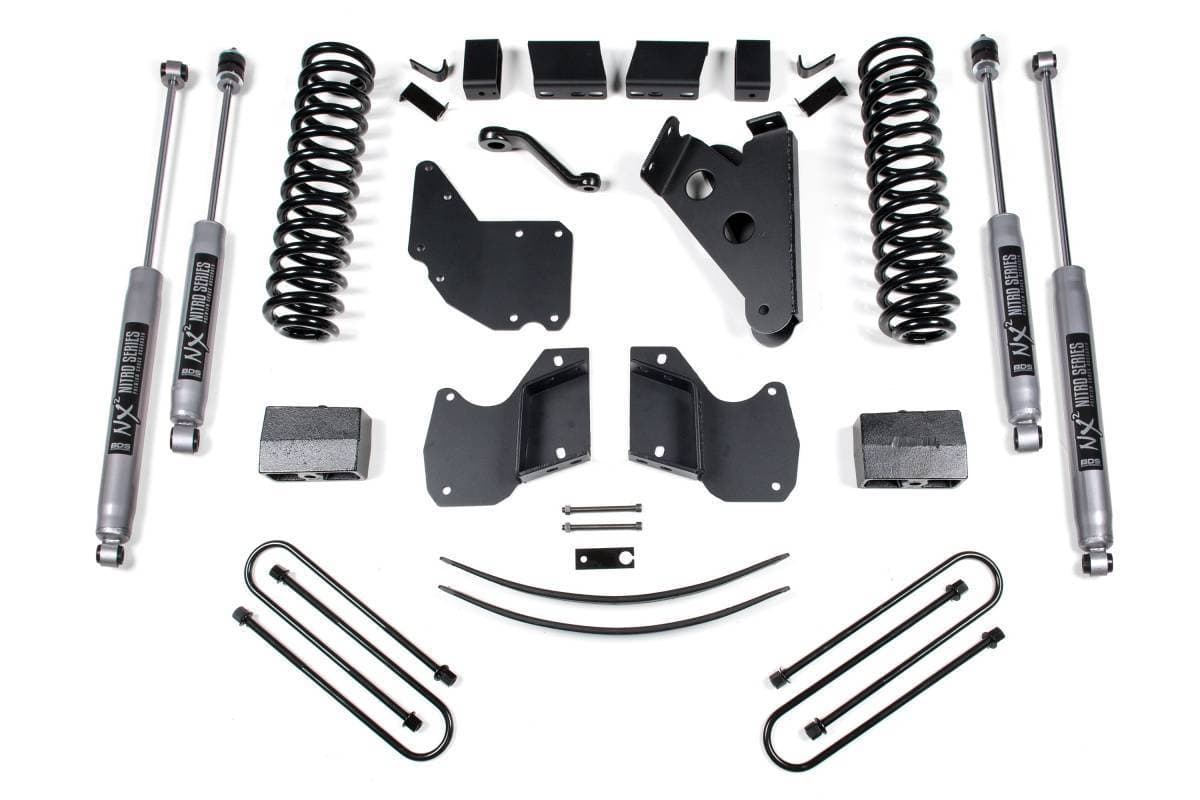 6 Inch Lift Kit | 1983-1997 Ford Ranger 4WD | Pro-Ride Coil Springs & NX2 Nitro Shocks | BDS Suspension