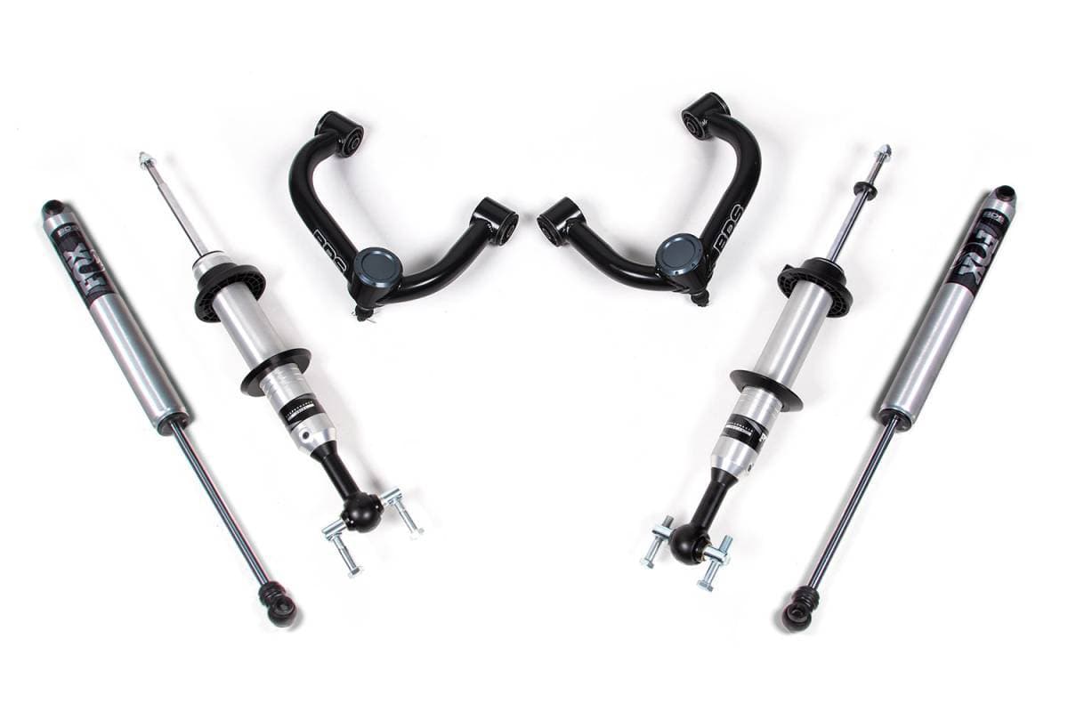 2 Inch Leveling Kit | FOX 2.0 Strut & HD Upper Control Arms | 2014-2020 Ford F150 4WD | BDS Suspension