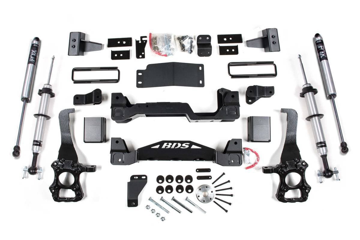 4 Inch Lift Kit | FOX 2.0 IFP Strut | 2015-2020 Ford F150 4WD | BDS Suspension