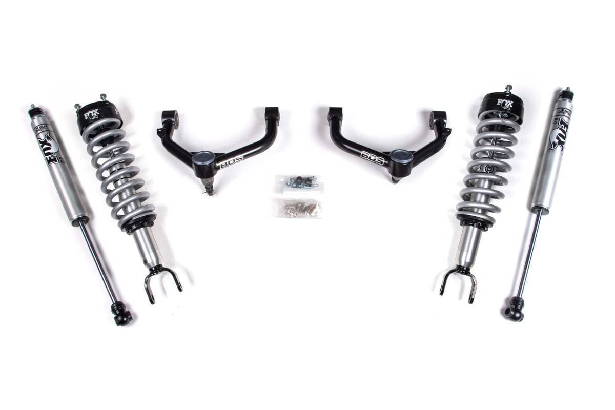 2 Inch Leveling Kit | FOX 2.0 Coilover & HD Upper Control Arms | Ram 1500 (2019-2026) 4WD | BDS Suspension