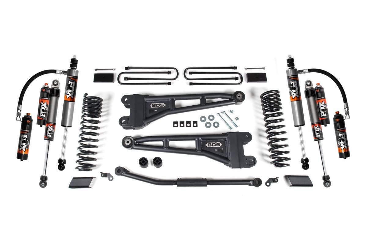 2.5 Inch Lift Kit w/ Radius Arm | Ford F450 Super Duty (2023-2026) | NX2 Nitro Series Shocks | BDS Suspension