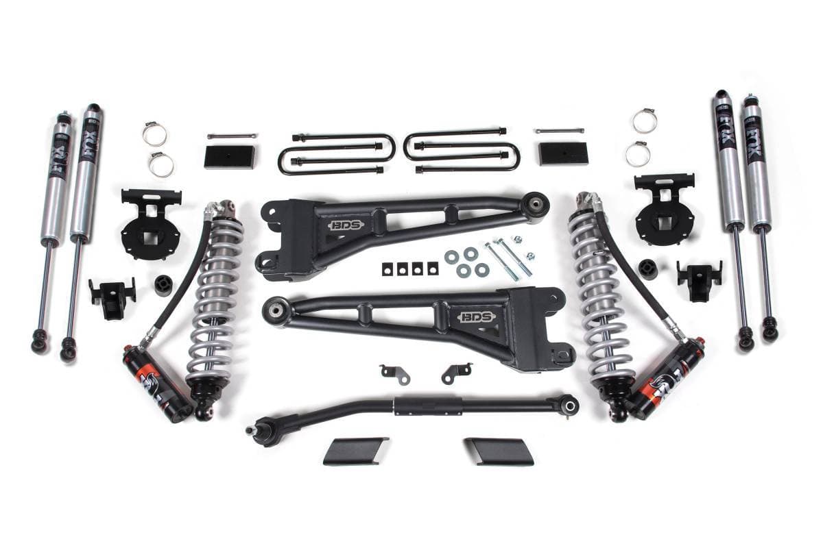 3 Inch Lift Kit w/ Radius Arm | FOX 2.5 Performance Elite Coil-Over Conversion | Ford F250/F350 Super Duty (2020-2022) 4WD Diesel | BDS Suspension
