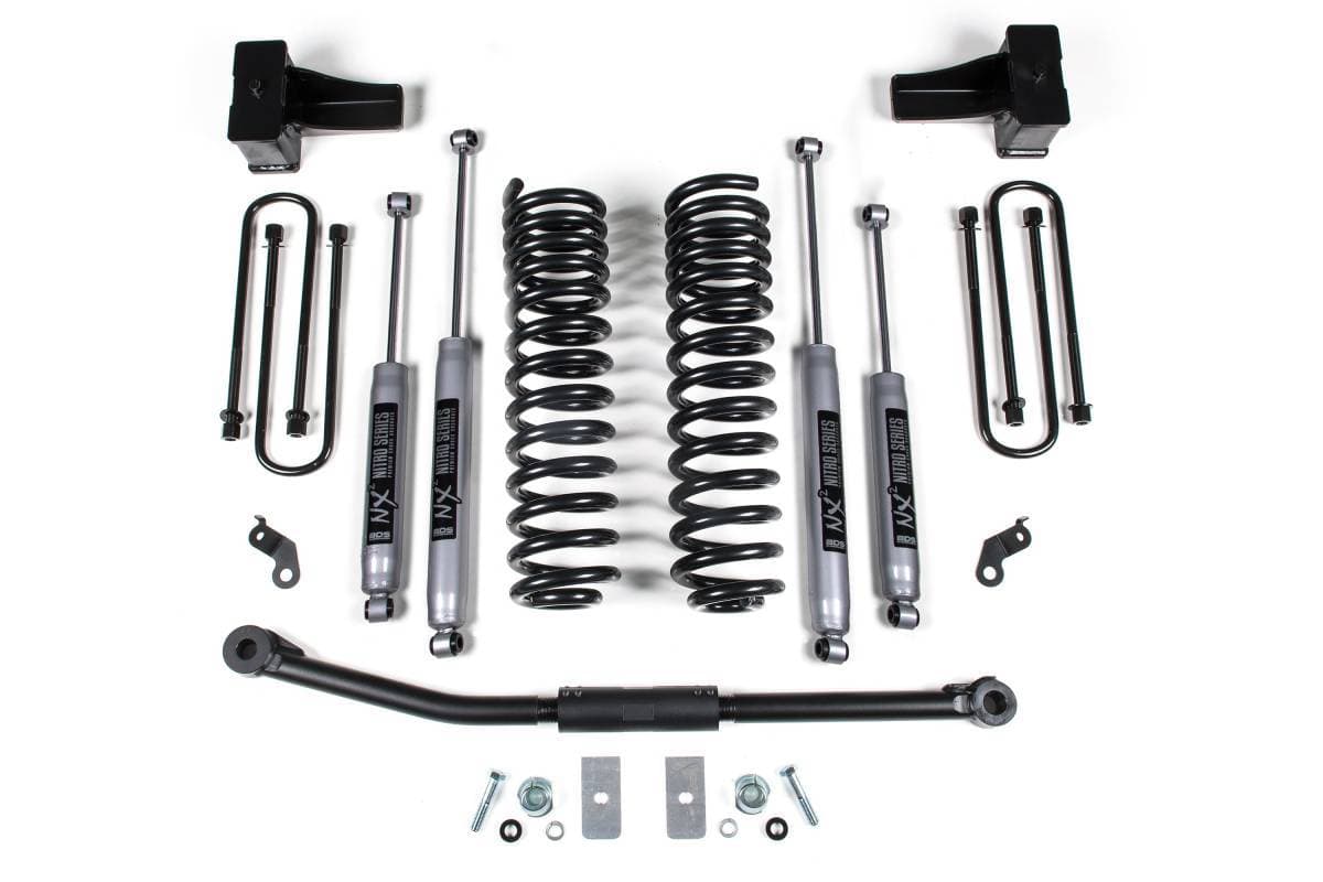 2.5 Inch Lift Kit | Ford F250/F350 Super Duty (2011-2016) 4WD Diesel | 4 Inch Block Kit | FOX 2.0 Performance Series | BDS Suspension