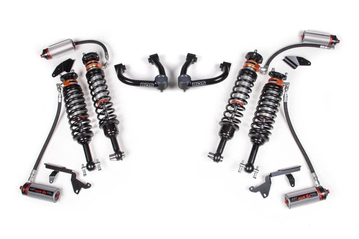 3-4 Inch Lift Kit | FOX 3.0 Factory Race Series Coilover | Ford Bronco 4-Door (2021-2025) | Ball Joint UCAs | BDS Suspension