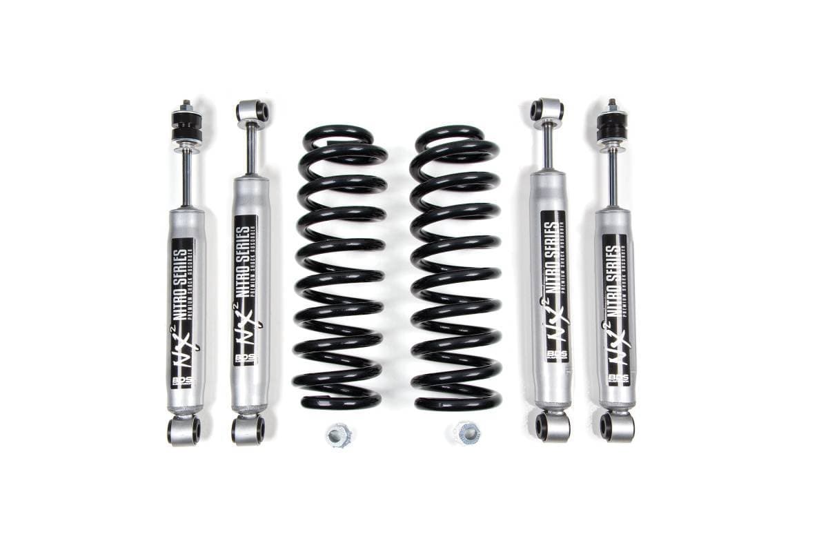 2 Inch Leveling Kit | 1980-1996 Ford Bronco 4WD | w/ Rear Leaf Springs | BDS Suspension