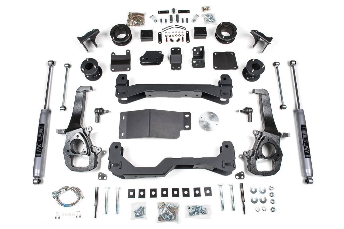4 Inch Lift Kit | 2013-2018 Ram 1500 w/ Factory Air Ride | 4WD | w/ FOX 2.0 Performance Series Shocks | BDS Suspension