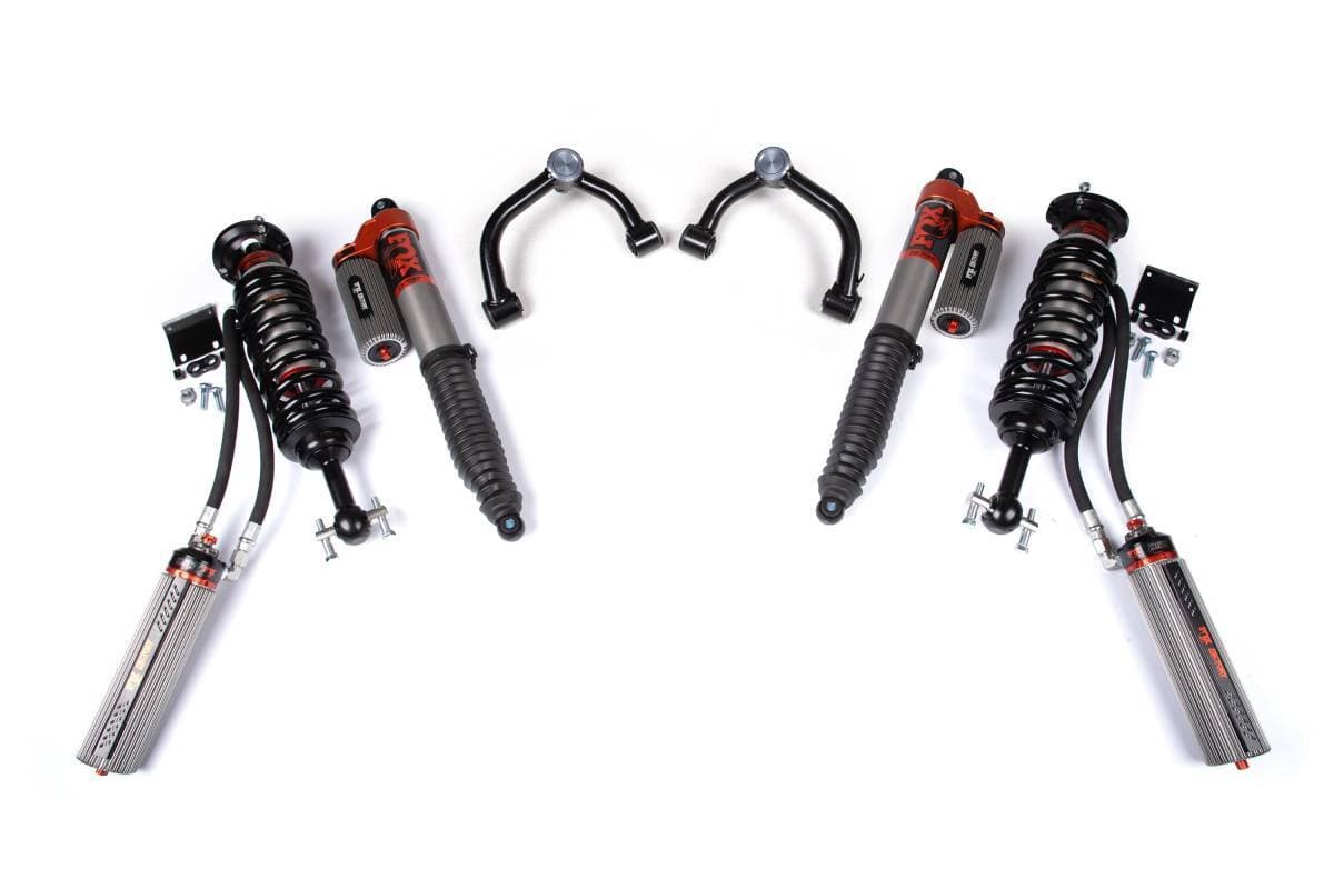 2.5 Inch Leveling Kit | FOX 3.0 Factory Race Series IBP | 2021-2026 Ford F150 4WD | w/ Adaptive Headlight UCA Sensor | BDS Suspension
