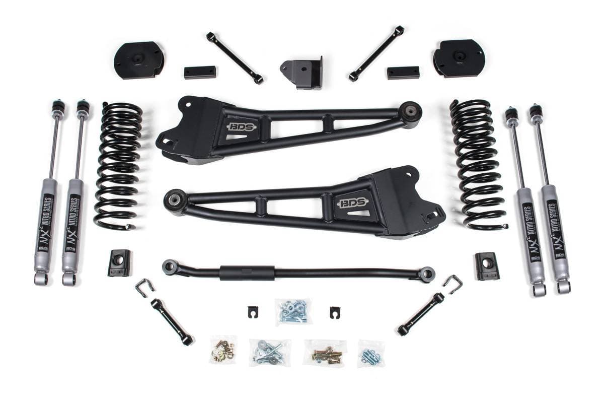 3 Inch Lift Kit w/ Radius Arm | Ram 2500 (2014-2018, 2025) 4WD Diesel | NX2 Nitro Series | BDS Suspension
