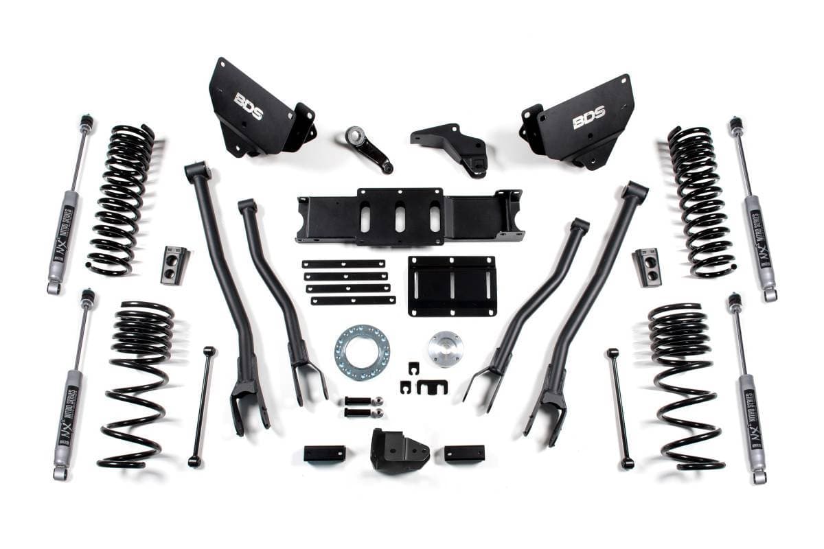 5.5 Inch 4-Link Lift Kit | Ram 2500 2014-2018 4WD Gas | FOX 2.5 Performance Elite Shocks | BDS Suspension