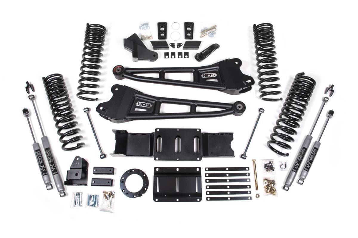 6 Inch Lift Kit w/ Radius Arms | Ram 2500 (2019-2024) 4WD Diesel | FOX 2.0 Performance Series Shocks | BDS Suspension