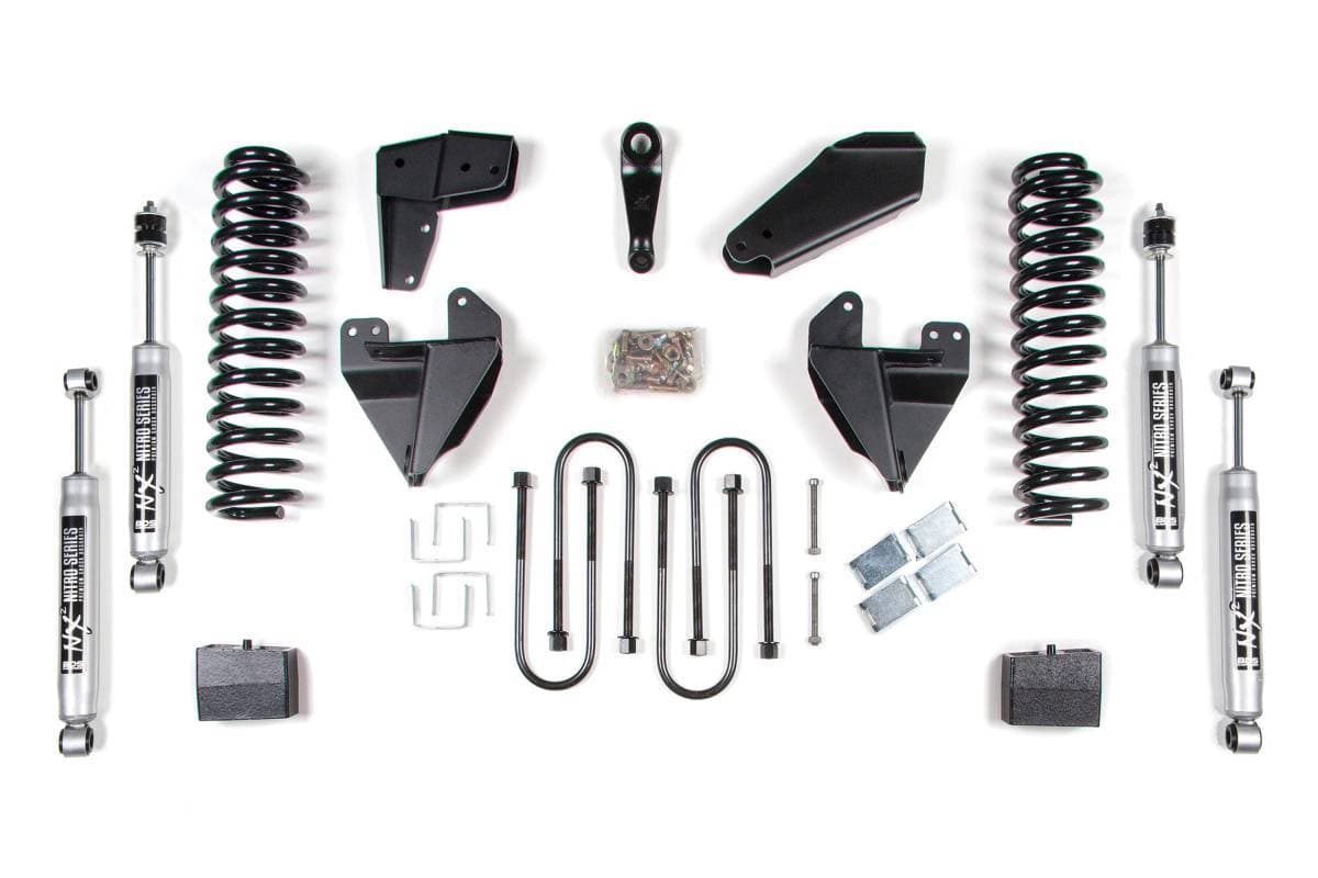 6 Inch Lift Kit | Ford F100/F150 (1980-1996) 4WD | 4 Inch Block Kit with Add-A-Leaf | BDS Suspension