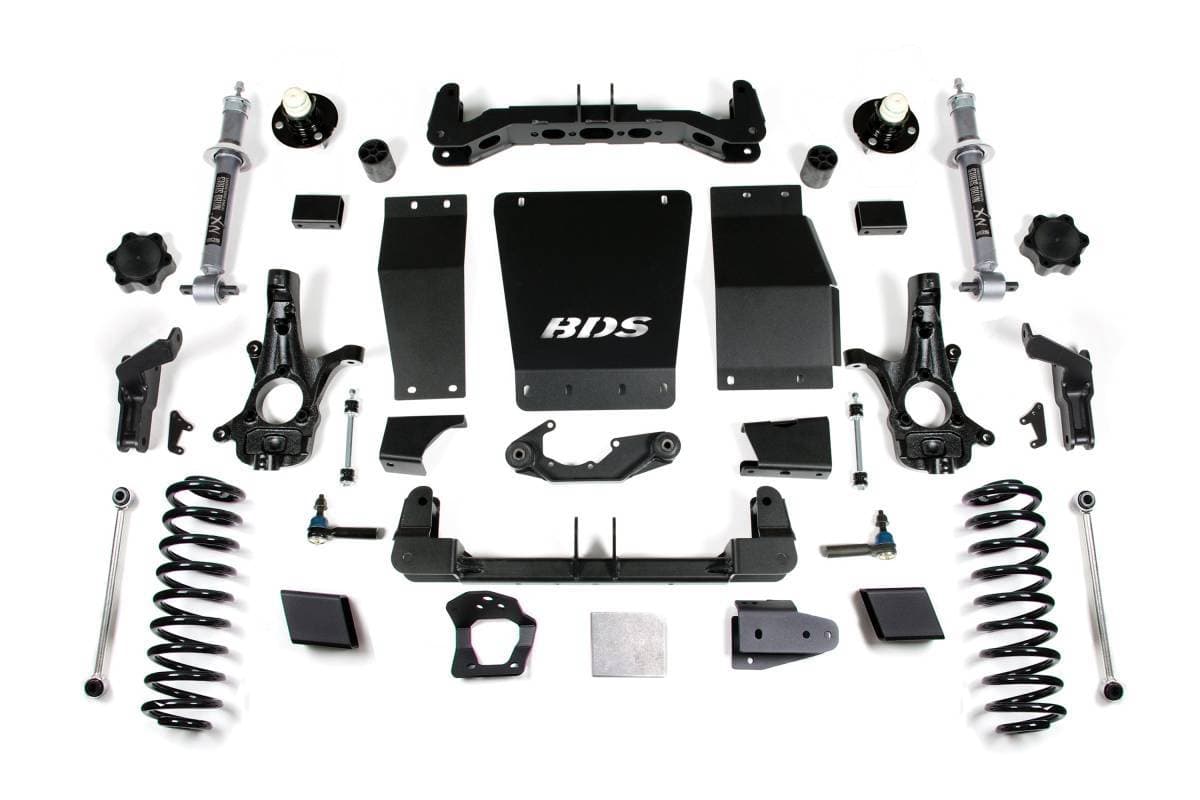 6 Inch Lift Kit | Chevy/GMC Suburban, Tahoe, Yukon/XL 1500 (2015-2019) 4WD Autoride | Cast Steel Control Arms | BDS Suspension