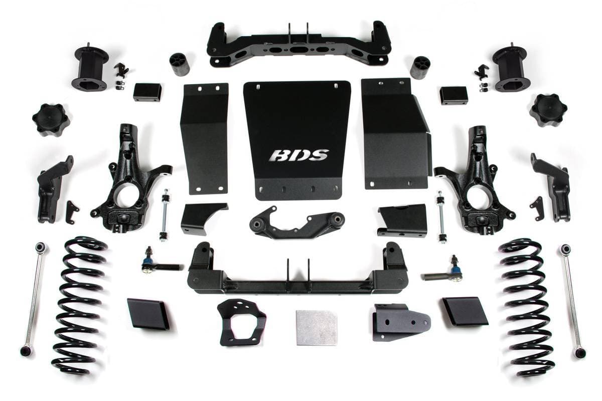 6 Inch Lift Kit | Chevy/GMC Suburban, Tahoe, Yukon/XL 1500 (2015-2019) 4WD Magneride | Cast Steel Control Arms | BDS Suspension