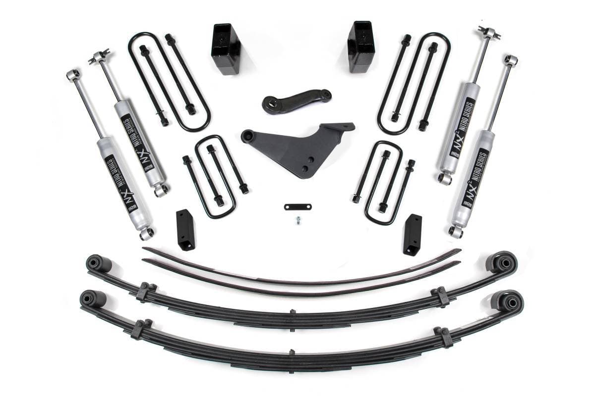 6 Inch Lift Kit | 2000-2005 Ford Excursion 4WD | Rear Leaf Springs | NX2 Nitro Series | BDS Suspension