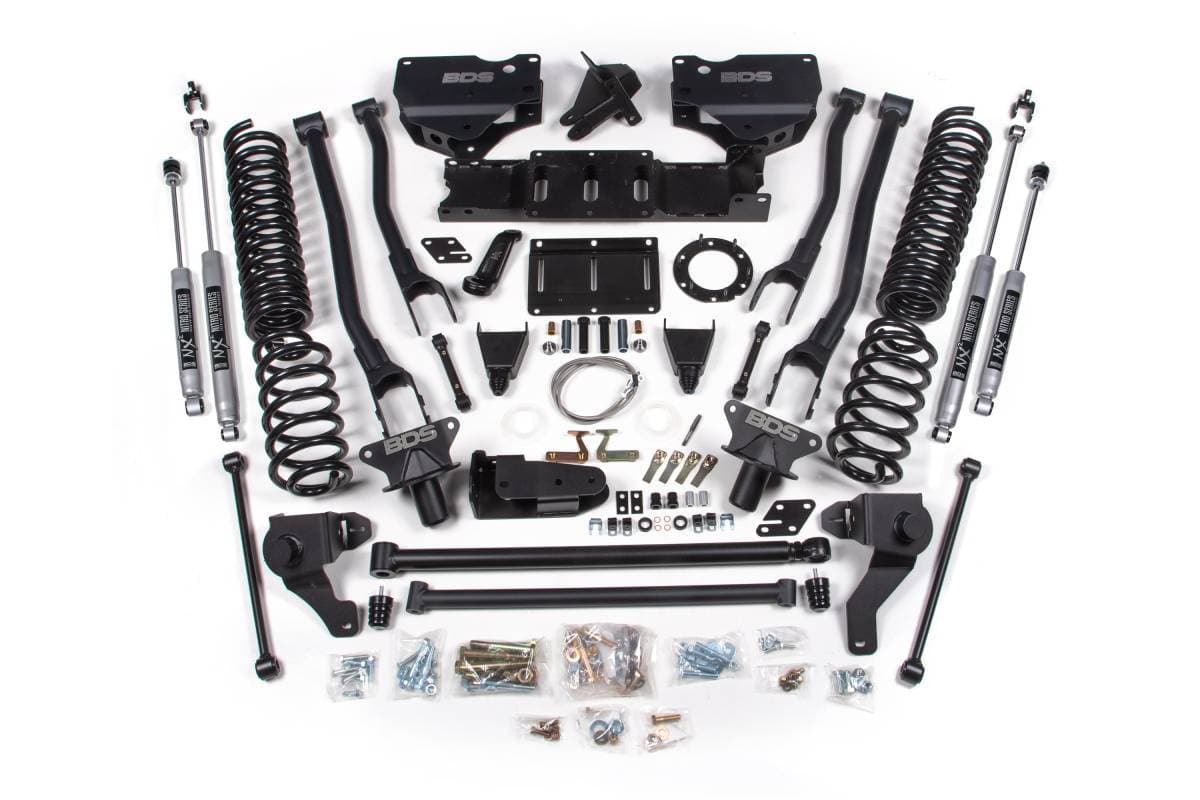 8 Inch Lift Kit w/ 4-Link | 2019-2024 Ram 2500 4WD Diesel | NX2 Nitro Series Shocks | BDS Suspension