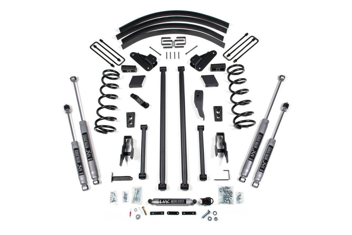 5 Inch Long Arm Lift Kit | Dodge Ram 2500/3500 (2000-2002) 4WD | Rear Leaf Springs | NX2 Nitro Series | BDS Suspension