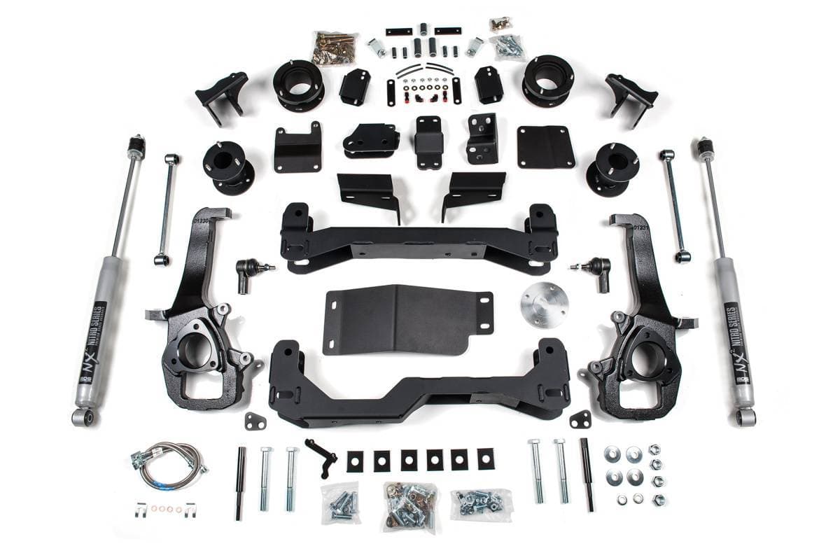 4 Inch Lift Kit | Ram 1500 w/ Air Ride (2019-2024) 4WD | FOX 2.0 Performance Series | Large Bore Knuckle | BDS Suspension