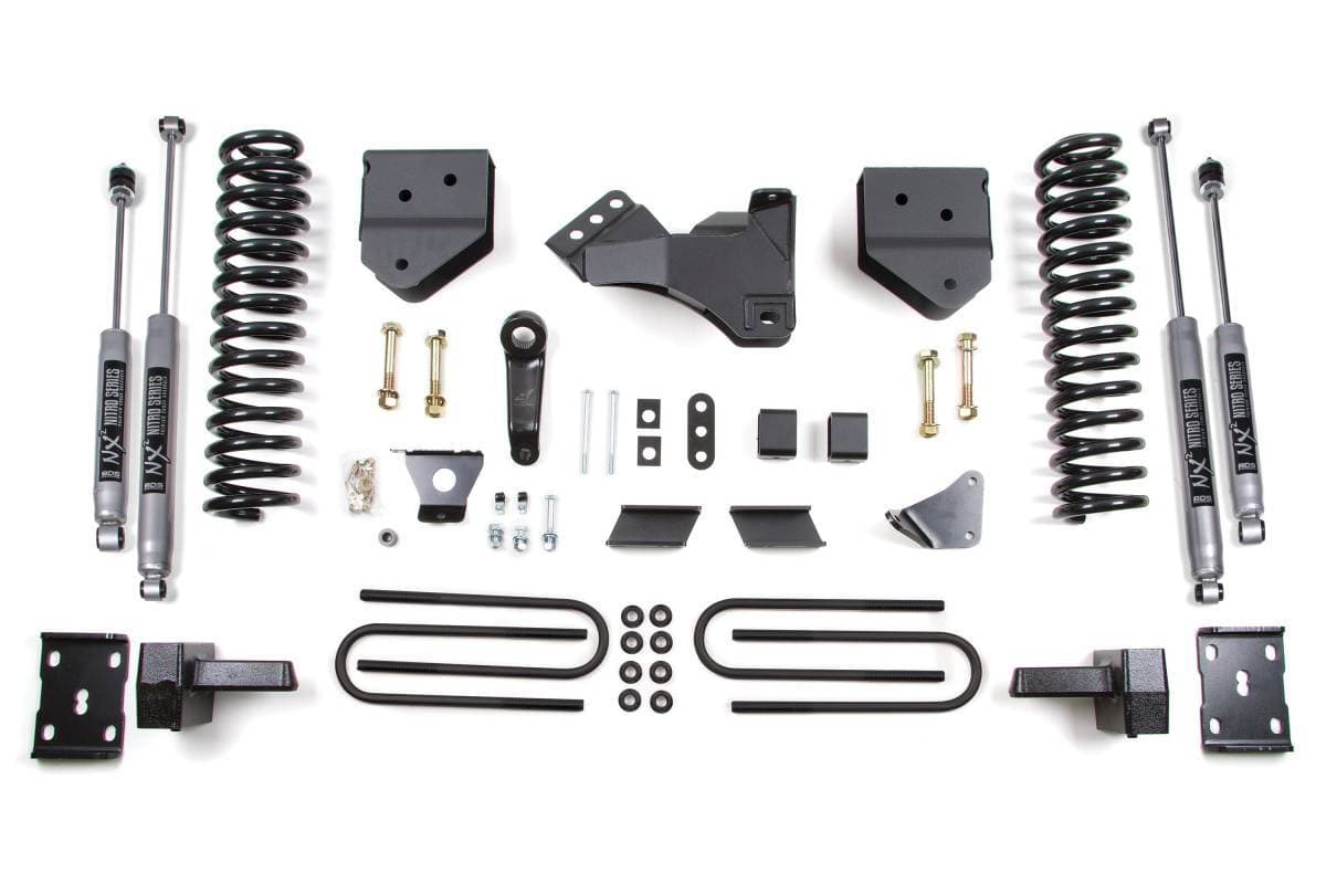 4 Inch Lift Kit | Ford F250/F350 Super Duty (2011-2016) 4WD Gas | Leaf Springs w/ NX2 Nitro Series Shocks | BDS Suspension
