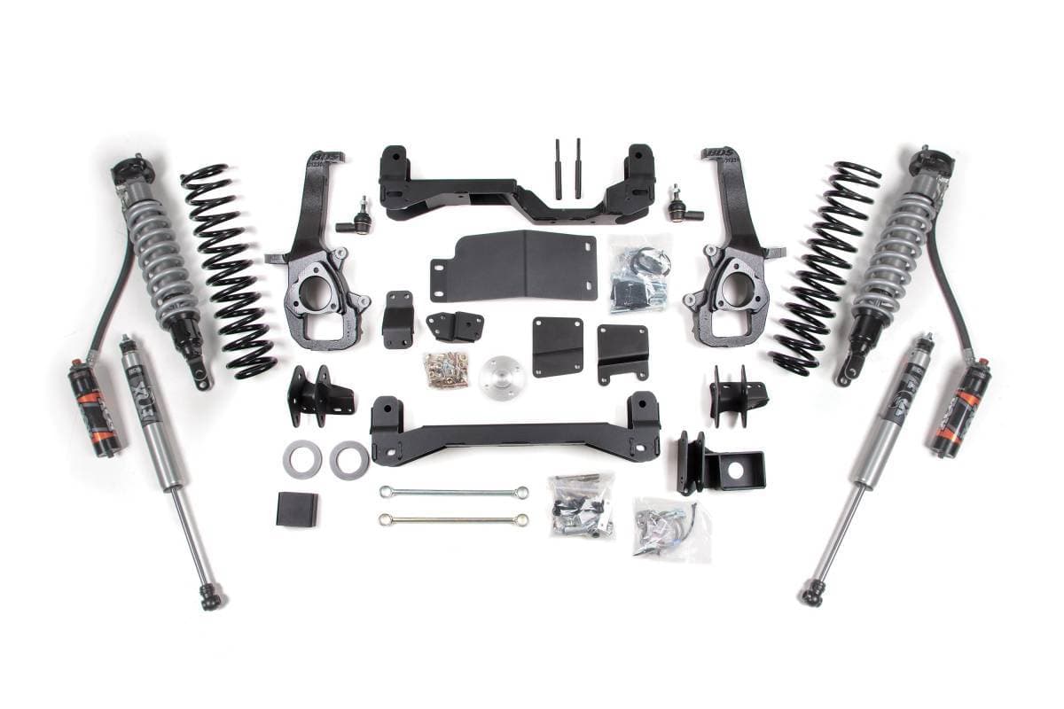 6 Inch Lift Kit | Ram 1500 4WD (2009-2011) | 5 Inch Rear Coil Springs | FOX 2.5 Performance Elite Rear Shocks | BDS Suspension