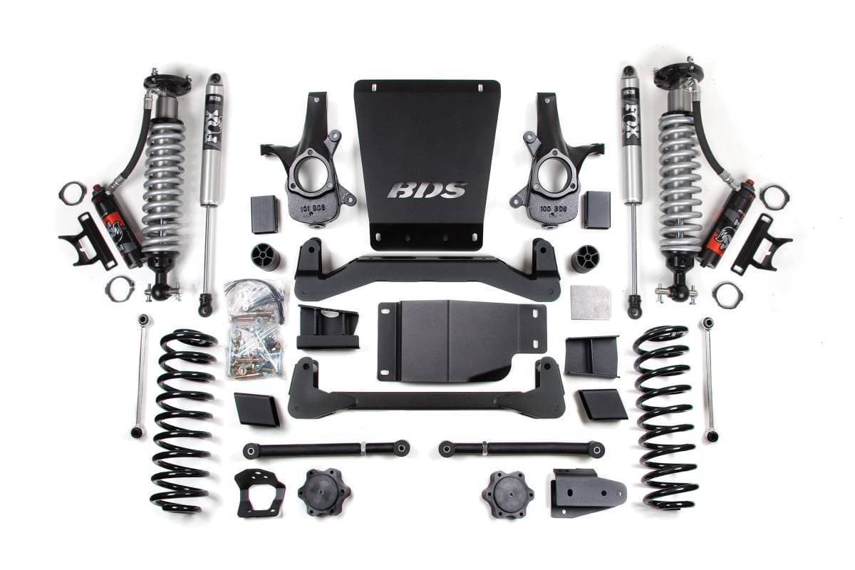 6 Inch Lift Kit | FOX 2.5 Performance Elite Coil-Over | 2007-2014 Chevy Avalanche/Suburban/Tahoe & GMC Yukon 1500 4WD | BDS Suspension