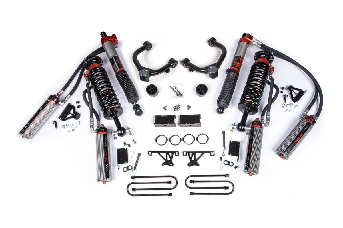 3.5 Inch Lift Kit | FOX 3.0 Factory Race Series Internal Bypass Coil-Overs | 2025-2026 Chevy Silverado & GMC Sierra 1500 4WD | BDS Suspension