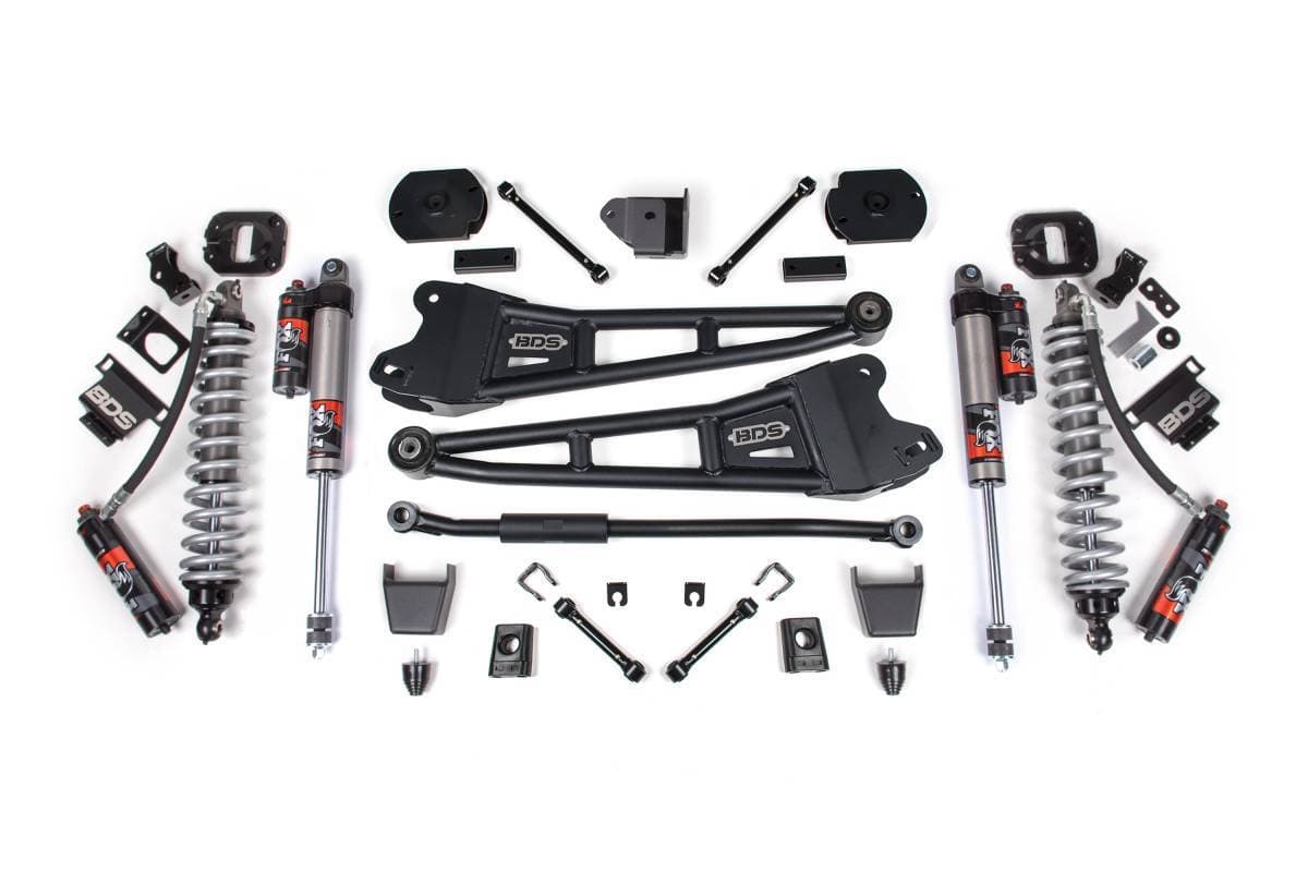 3 Inch Lift Kit w/ Radius Arm | FOX 2.5 Coilover Conversion - Performance Elite | Ram 2500 (2014-2018) & (2025-2026) 4WD Diesel | FOX 2.0 Hydro Bump Stop | BDS Suspension