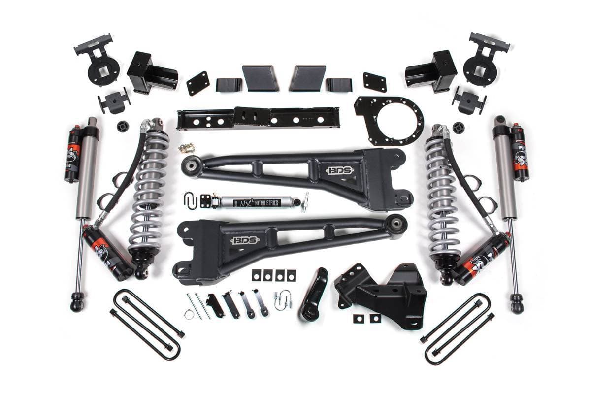 7 Inch Radius Arm Lift Kit | Block Kit | FOX 2.5 Performance Elite | Ford F250/F350 Super Duty (2023-2026) 4WD Diesel | BDS Suspension