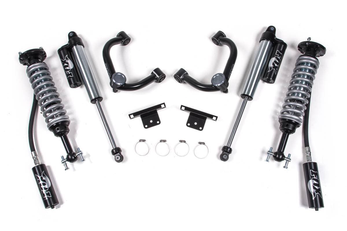 2 Inch Leveling Kit | FOX 2.5 Coil-Overs & FOX 2.0 Rear Shocks | Ford F150 (2009-2013) 4WD | BDS Suspension