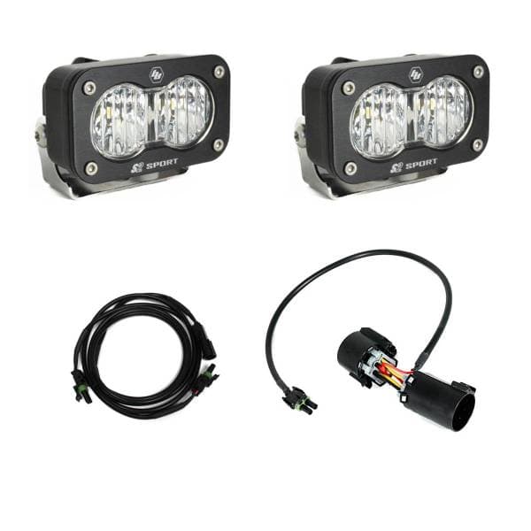 Baja Designs 23-24 Ford F250/F350 Super Duty S2 Sport Dual Reverse Light Kit w/Trailer Hitch Harness
