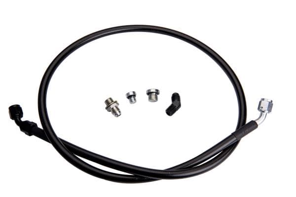 Fleece Performance Duramax Remote Turbo Oil Feed Line Kit for 01-16 Duramax/w 1/4 NPT Oil Inlet