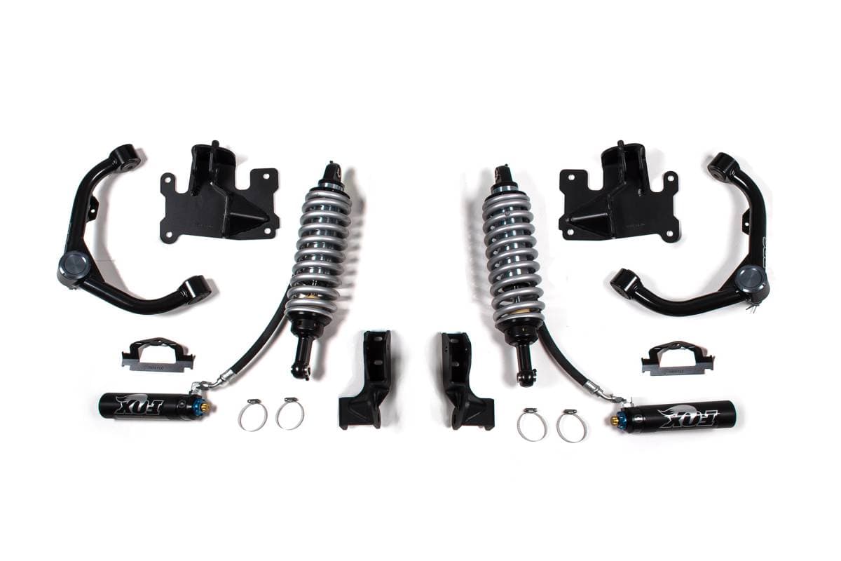 FOX 2.5 Coilover Conversion Upgrade | 4.5 Inch Lift | Chevy Silverado & GMC Sierra 2500HD/3500HD 2001-2010 4WD Diesel | BDS Suspension