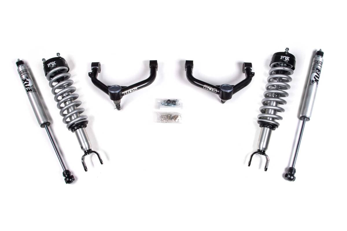 2 Inch Leveling Kit | FOX 2.0 Coilover & HD Upper Control Arms | Ram 1500 (2019-2026) 4WD | BDS Suspension
