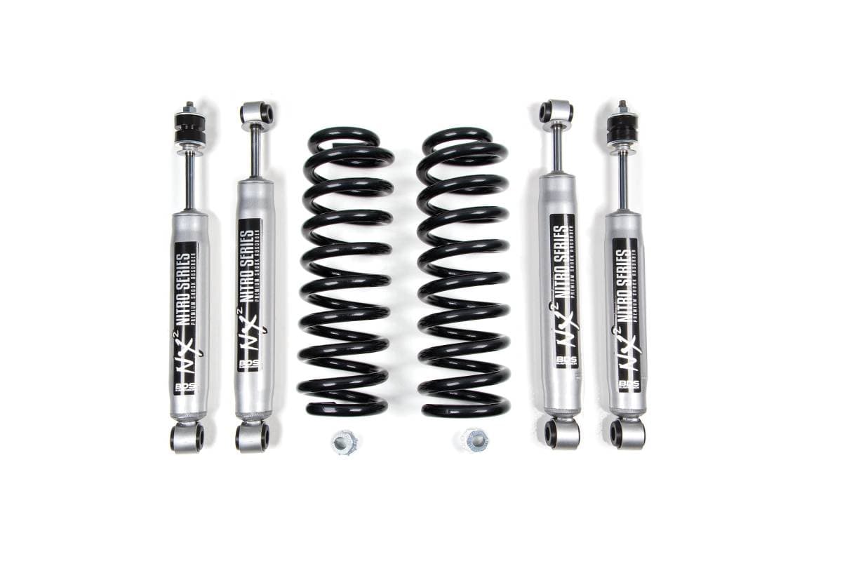 2 Inch Leveling Kit | 1980-1996 Ford Bronco 4WD | w/ Rear Leaf Springs | BDS Suspension