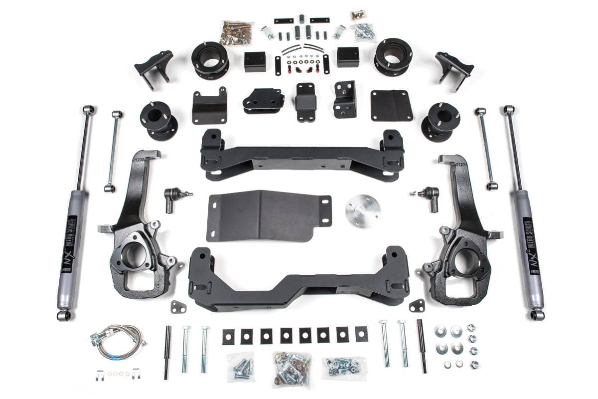 4 Inch Lift Kit | 2013-2018 Ram 1500 w/ Factory Air Ride | 4WD | w/ NX2 Nitro Series Shocks | BDS Suspension