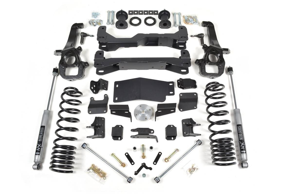 6 Inch Lift Kit | Ram 1500 (2019-2024) 4WD | Standard Knuckles | w/ NX2 Nitro Series Shocks | BDS Suspension