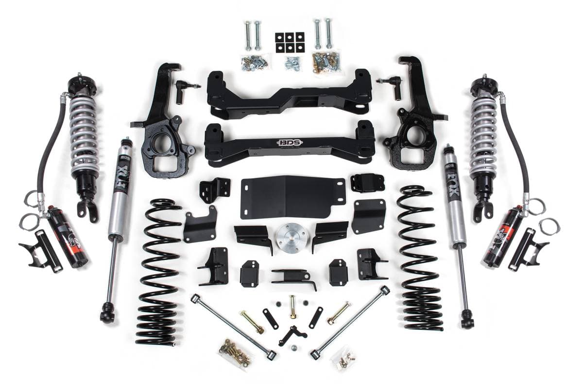 3 Inch Lift Kit | FOX 2.5 Performance Elite Coil-Over | Ram 1500 Rebel (2019-2024) 4WD | FOX 2.0 Performance Series Rear | Standard Knuckle | BDS Suspension