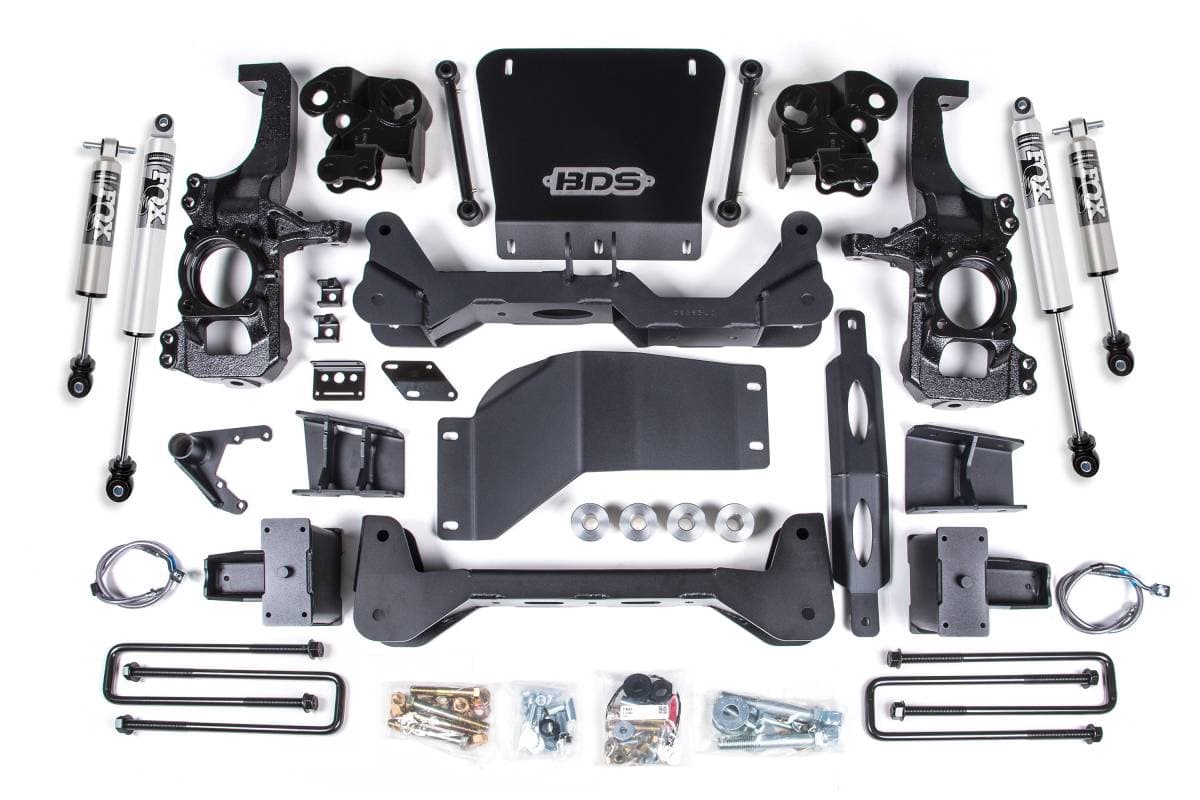 5 Inch Lift Kit | FOX 2.5 HTO Performance Series | Chevy Silverado / GMC Sierra 2500HD/3500HD (2020-2026) 4WD | Without Factory Overload | BDS Suspension