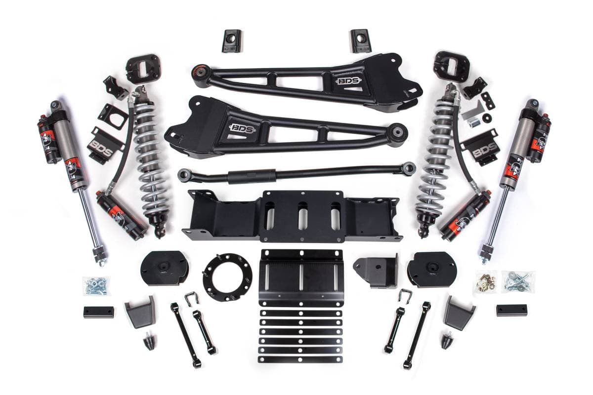 3 Inch Lift Kit w/ Radius Arm | FOX 2.5 Coil-Over Conversion Performance Elite | Ram 2500 (2019-2024) 4WD Diesel | FOX 2.0 Hydro Bump Stop | BDS Suspension