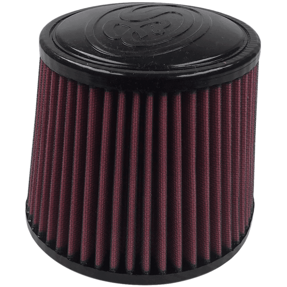 S&B Air Filter For Intake Kits 75-5004 Oiled Cotton Cleanable Red